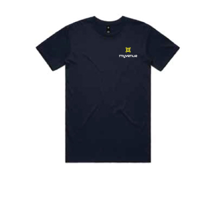 MyVenue Staple Tee Navy - Changing The Game