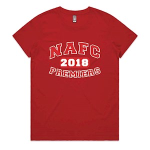 NAFC Premiers Print Womens SS T-shirt