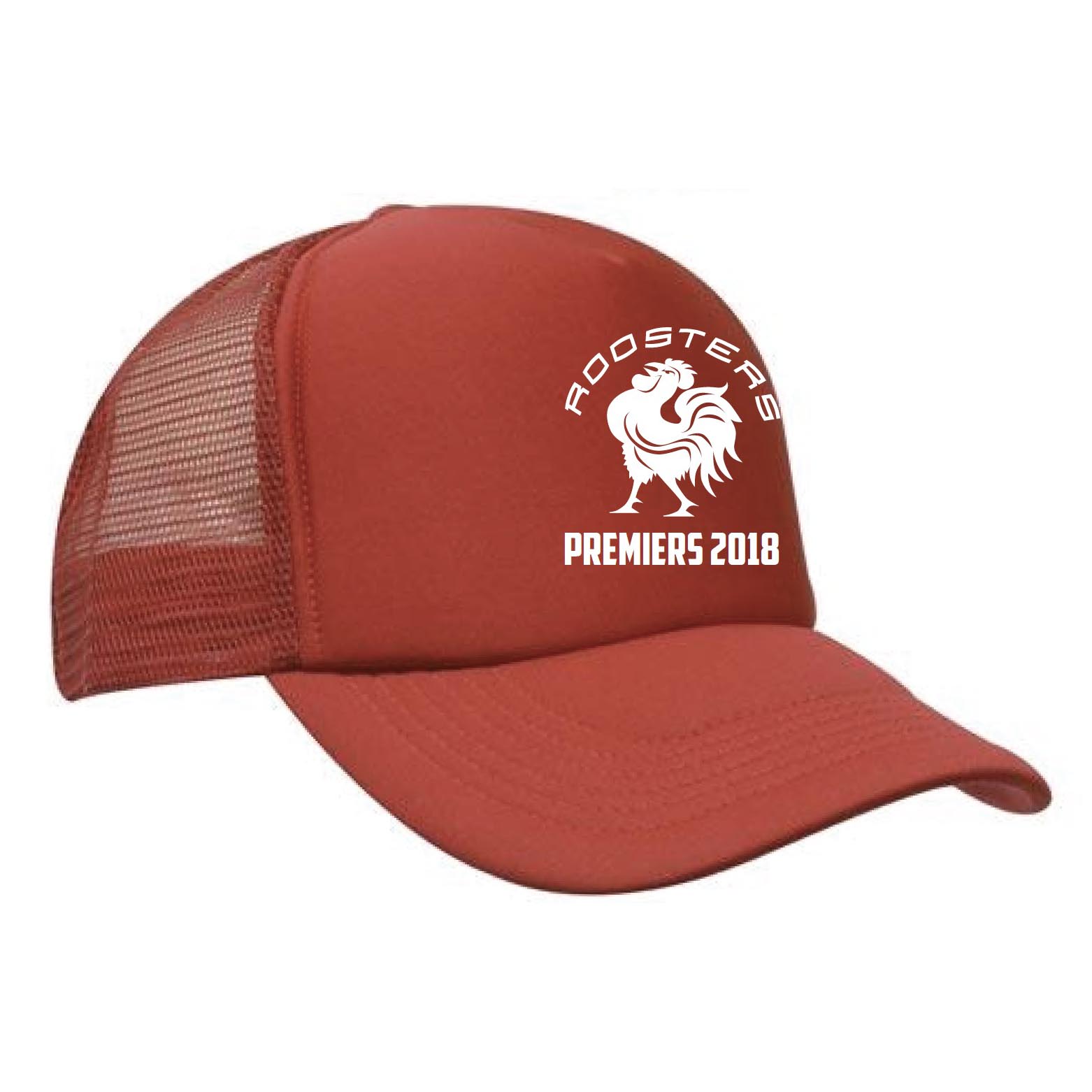 NAFC ROOSTERS PREMIERS TRUCKER CAP RED