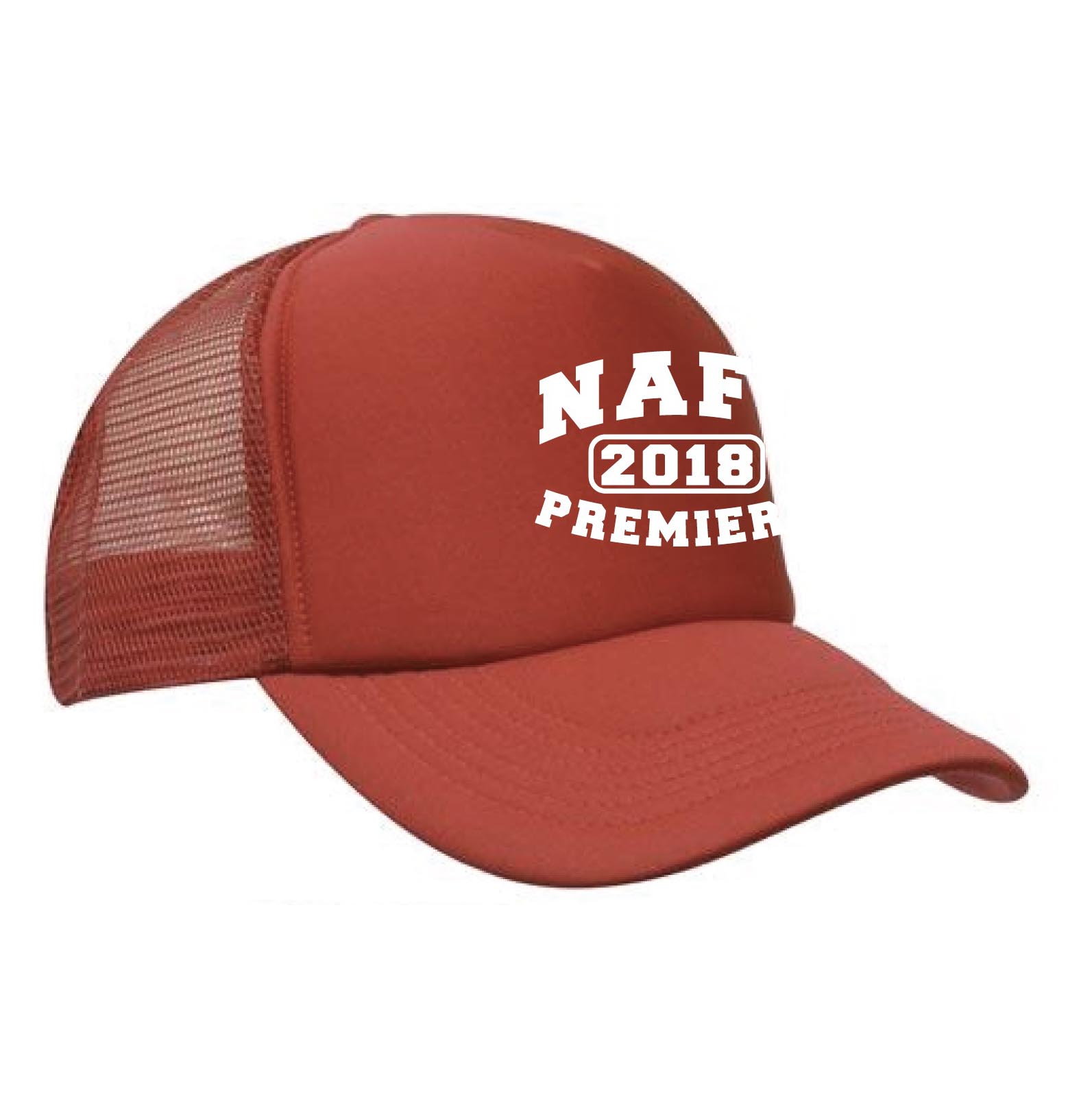 NAFC PREMIERS TRUCKER CAP RED