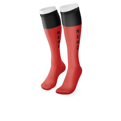 North East Hockey Club Socks - Red