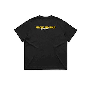 North Gambier FNC Centenary Print Tee (Ladies) - Black