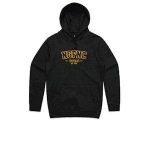 North Gambier FNC Premium Embroidered Hoodie - Black