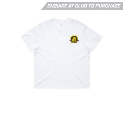 North Gambier FNC Centenary Print Tee (Ladies) - White