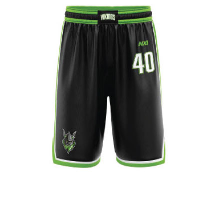 NXI Vikings Basketball Shorts