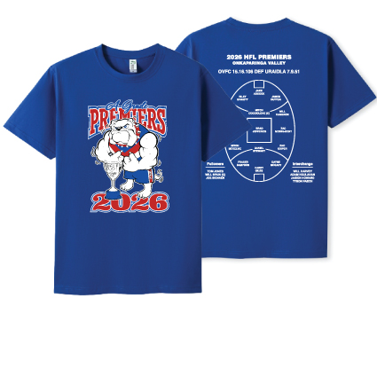 OVFC 2026 Premiership T-shirt- Royal Blue
