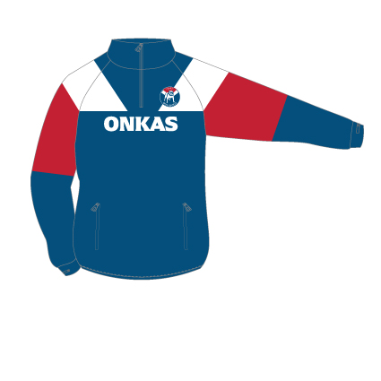 NEW ITEM | Onkaparinga Valley FC Vintage Parachute Qtr Zip