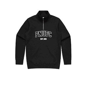 PNUFC Qtr Zip Jumper - Black
