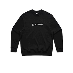 Platfrm Black Heavy Crew 
