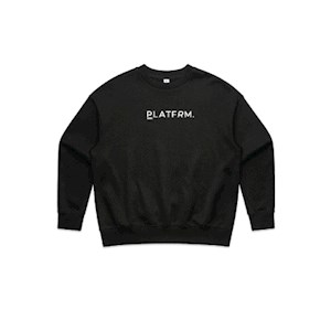 Platfrm Black Heavy Crew 