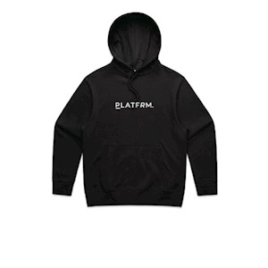 Platfrm Black Heavy Hoodie