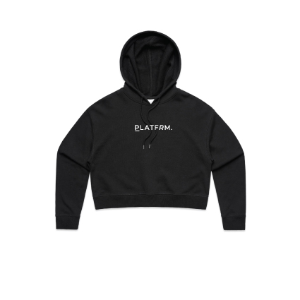 Platfrm Womans Crop Hoodie