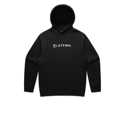 Platfrm Black Relaxed Hoodie