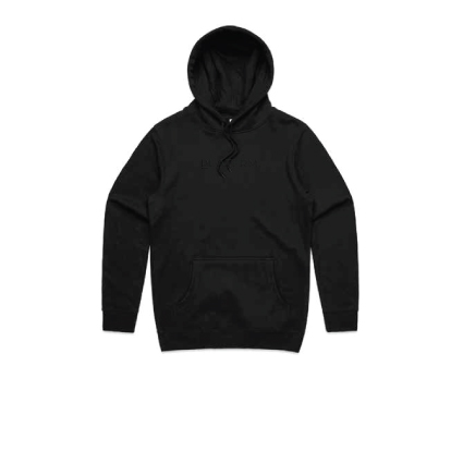 Platfrm Stencil Black Tonal Hoodie