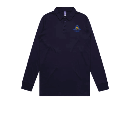Playford College Long Sleeve Polo