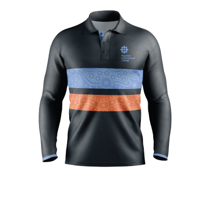 Playford International College Staff LS Polo