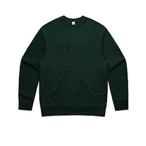 Port FC Tonal Crew Jumper - Bottle