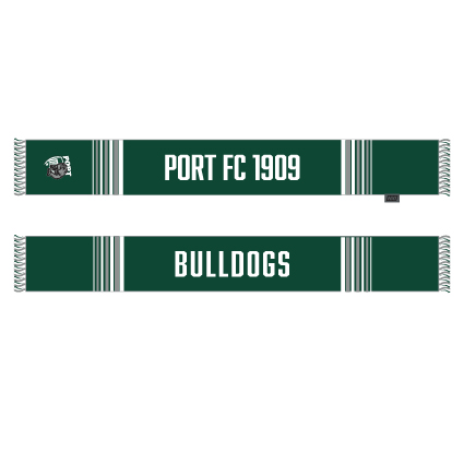 Port FC Custom Knit Scarf