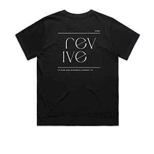 Revive Pilates Classic T-Shirt- Black