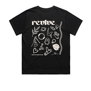 Revive Pilates Graphic T-Shirt - Black