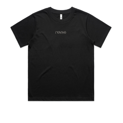 Revive Pilates Classic T-Shirt- Black