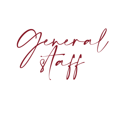 GENERAL STAFF ONLY