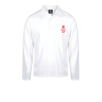 HPE Staff- Rostrevor College Long Sleeve Polo
