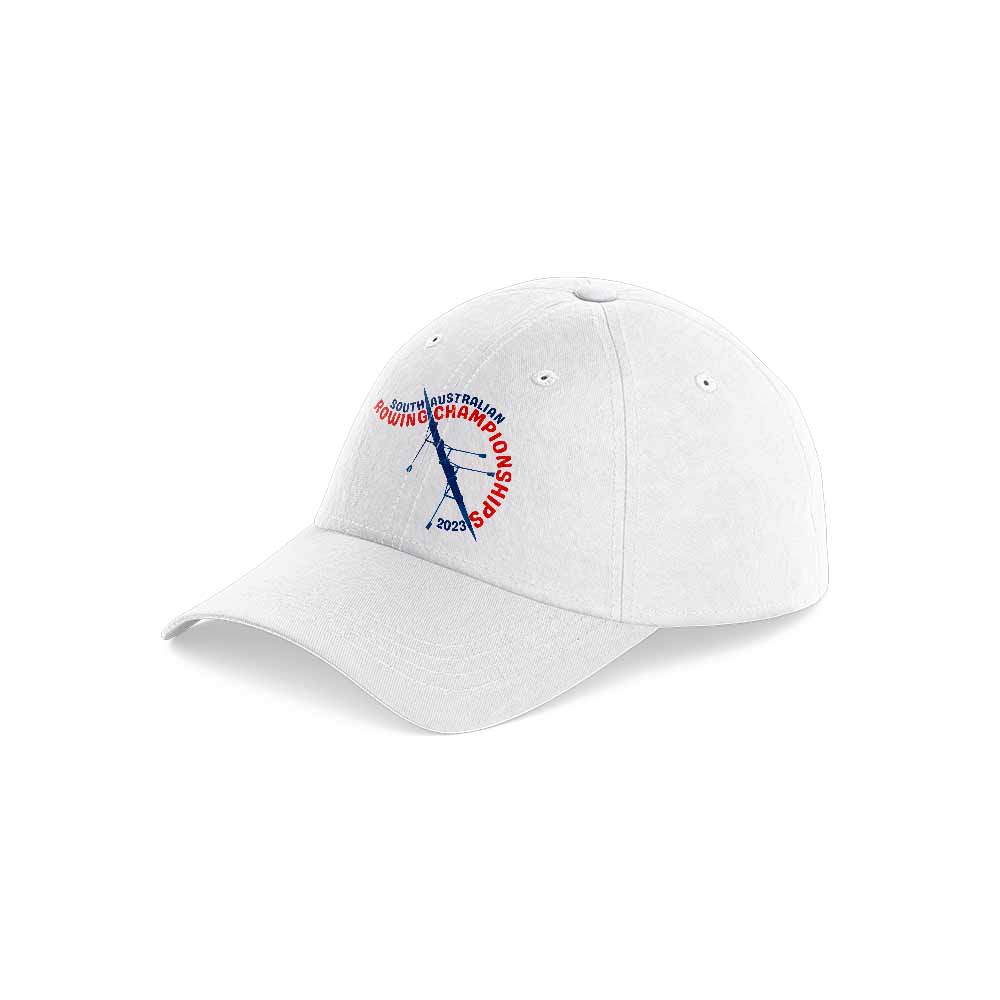 State Champs 2023 Twill Cap - White