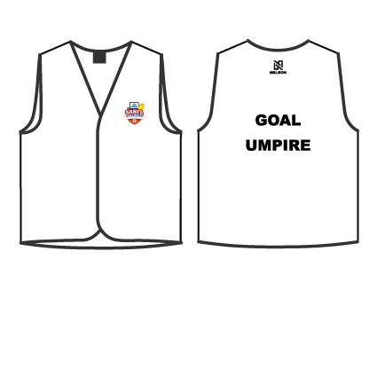 SANFL Juniors Goal Umpire Vest