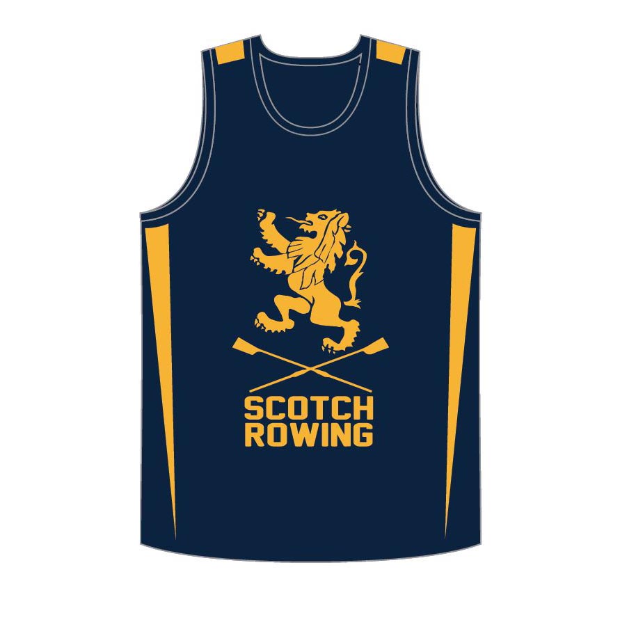 Scotch Rowing Singlet APPROVED TRAINING UNIFORM