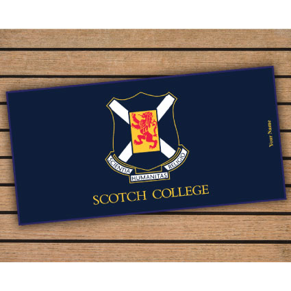 Scotch College Premium Beach Towel