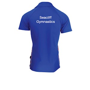 Seacliff Gymnastics Royal Polo