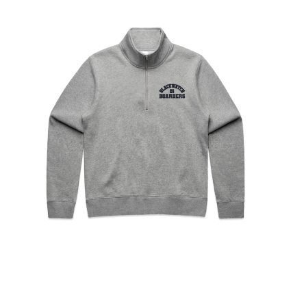 Seymour Boarders Qtr Zip - Grey Marle