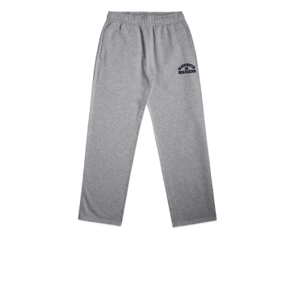 Seymour Boarders Cuffless Relax Track Pant - Grey Marle
