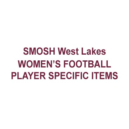 WOMENS FOOTBALL PLAYER SPECIFIC ITEMS
