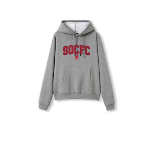 SOCFC Kids &amp; Baby College Hoodie - Grey Marle