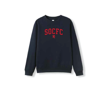 SOCFC Kids College Crew - Navy