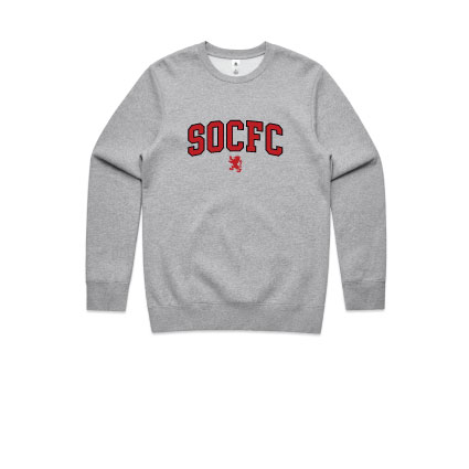 SOCFC College Crew - Grey