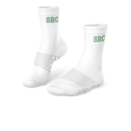 SRC Crew Socks - White