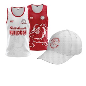SAFC Reversible Training Singlet &amp; Mesh Cap Bundle