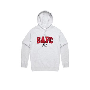 South Augusta FC EMB Hoodie - White Marle