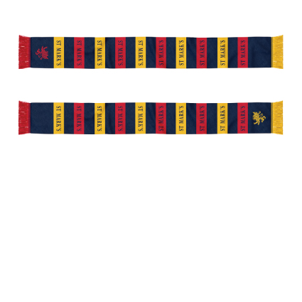 St Marks College Custom Knit Scarf