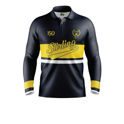 Stirling Cricket Club LS One Day Playing Shirt 