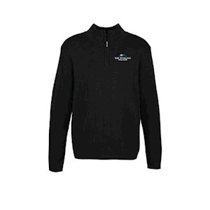 Stirling Golf Club Wool Rich Pullover - Black