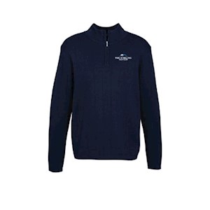 Stirling Golf Club Wool Rich Pullover - Navy