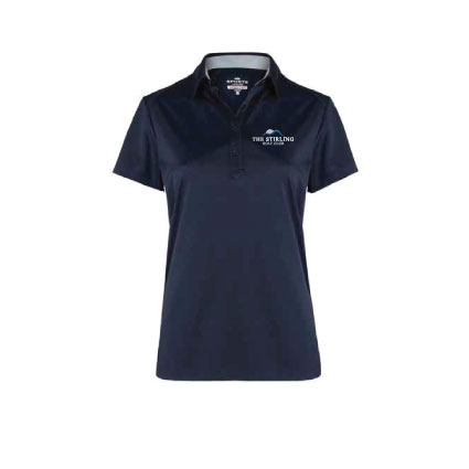 Stirling Golf Club Womens Duke Polo - Navy