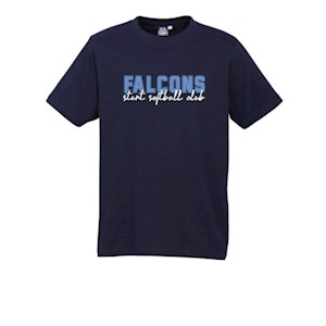 Sturt Softball SS Print Tee - Navy 
