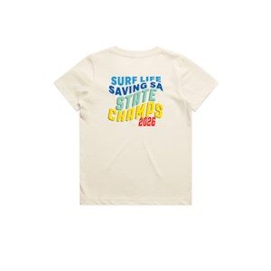 SLSSA State Champs Tee - Ecru