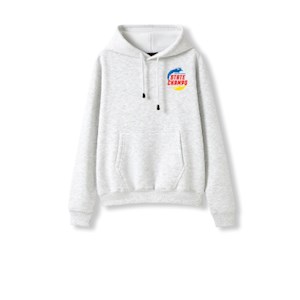 SLSSA State Champs Hoodie - White Marle