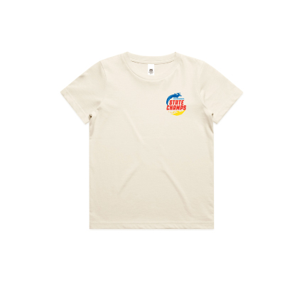 SLSSA State Champs Tee - Ecru